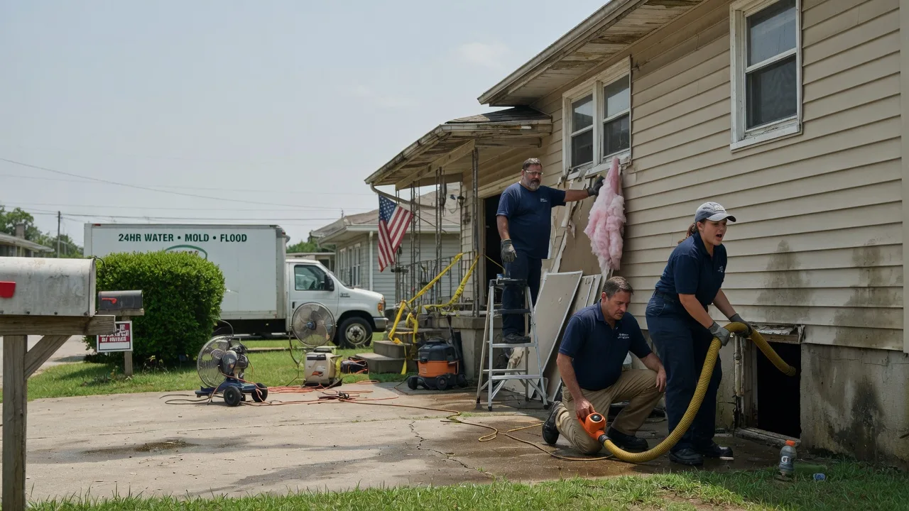 Water Damage Repair in Sherrodsville, OH near me